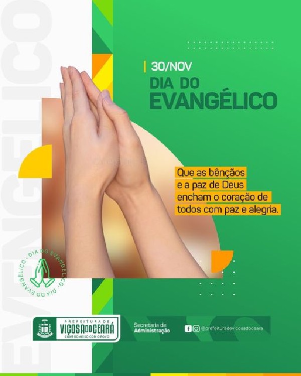 30 de novembro: dia do Evangélico