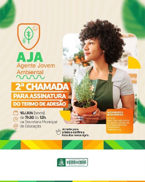 Programa AJA Agente Jovem Ambiental